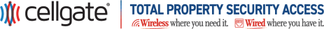 Logo - CellGate | Total Property Security Access - Wireless where you need it - Wired where you have it
